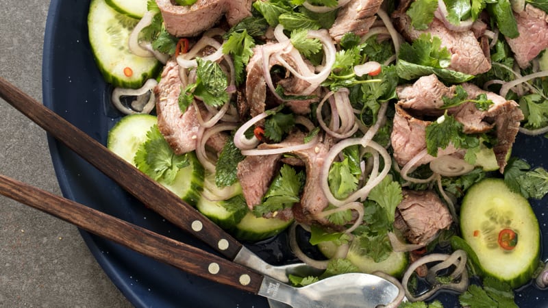 Thai grilled beef salad