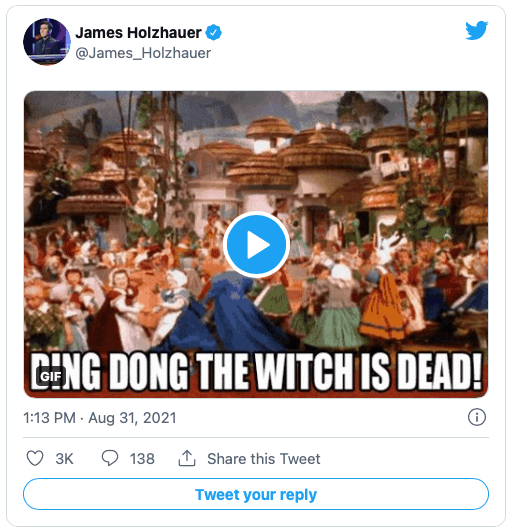 James Holzhauer tweet after learning that Mike Richards fired as Jeopardy host