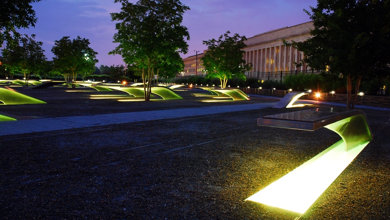 Pentagon 911 memorial for 9/11 tribute poem 'Something in My Eye'