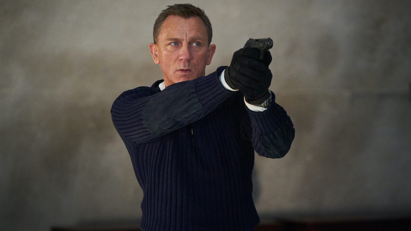 Daniel Craig as James Bond in "No Time to Die." (Nicola Dove/Danjaq LLC/MGM/TNS). For article, Who will be the next James Bond?