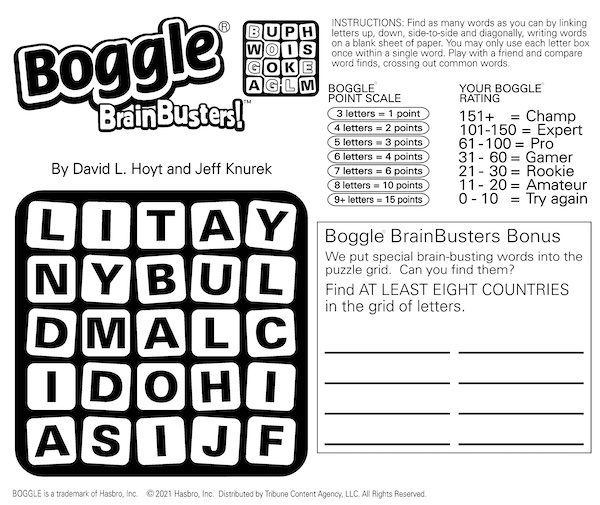 Boggle Your Mind Game
