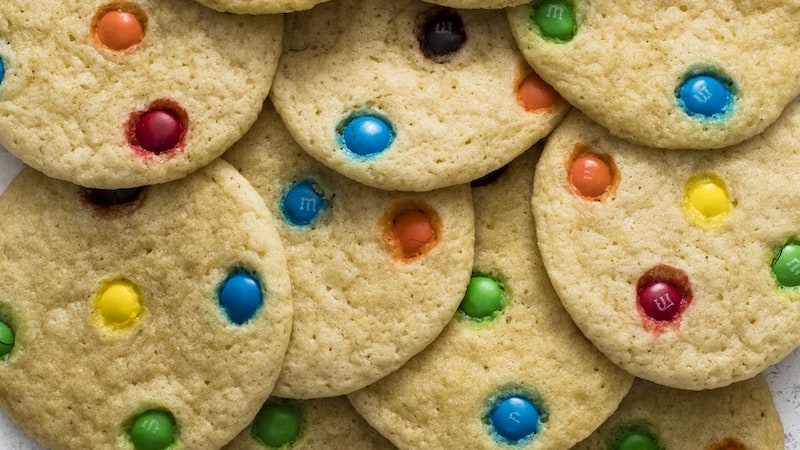 M&M Cookies Recipe Image