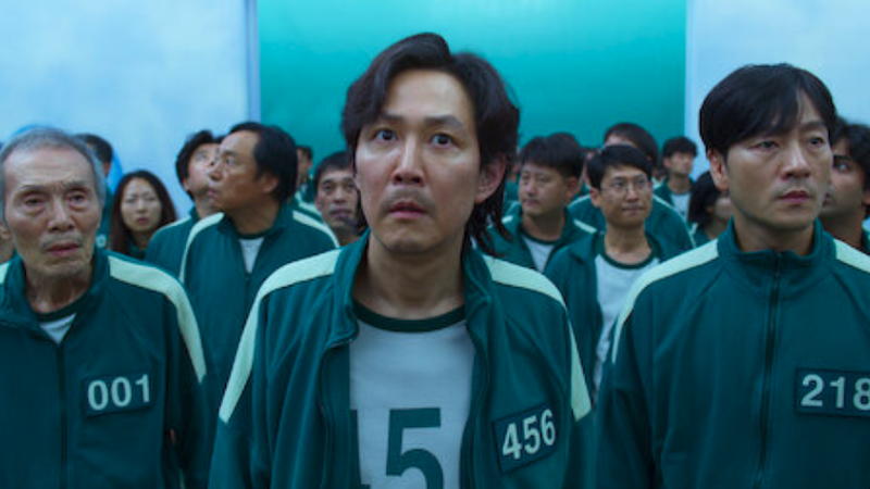 ‘Squid Game’ Star Lee Jung-jae (No. 456) is a man in a deadly competition in the Netflix drama. Screenshot from preview on Netflix official site