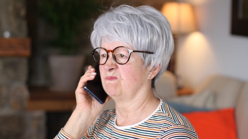angry woman on mobile phone Photo by Alberto Jorrin Rodriguez Dreamstime. For article on Unrealistic Expectations Image