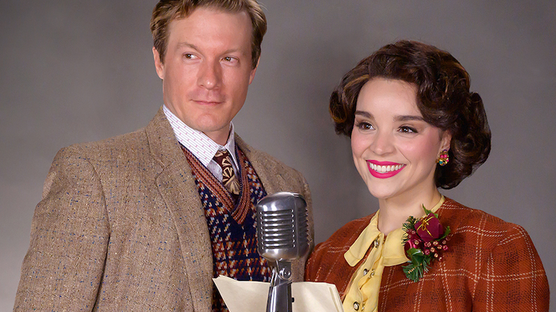 Promotional image from ‘It’s a Wonderful Life: A Live Radio Play’ from Virginia Repertory Theatre
