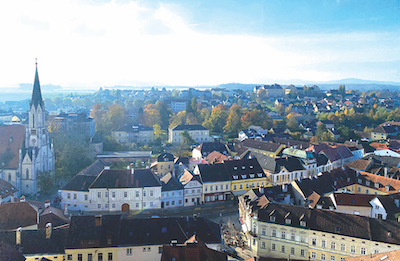 View from Melk Abbey