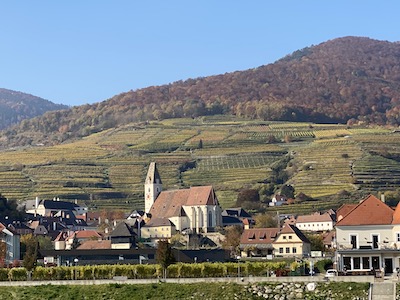 Scenery in the Austria region of Wachau