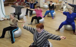 seniors gym class Photo by Dimaberkut Dreamstime. For article on Do these 5 things right now for a healthy holiday season Image