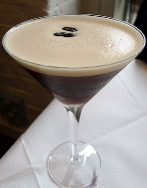 A very tasty espressso martini. At Bristrot Bruno Loubet, Clerkenwell, London. By Ewan Munro.