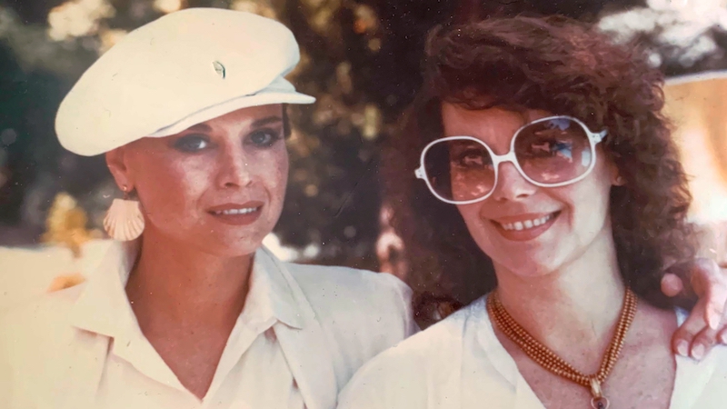 Lana, left, and Natalie in the Wagner's backyard for a barbecue - provided by publicist. Forty years later, sister Lana still can’t accept that the incident was nothing more than a tragic accident.