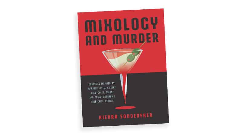Mixology and Murder cocktail recipe book cover image