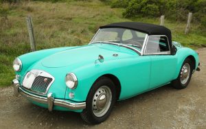 MGA sportscar Photo by Zhukovsky Dreamstime. Boomer reader Phil Perkins tells a tale on his 17-year-old self and his beloved MG car: I was run over by my own car (and I was driving!) Image