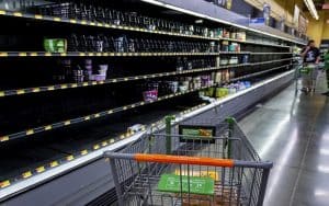 empty grocery store shelves during pandemic in Stanton CA USA photo by Wirestock Dreamstime. While the pandemic has changed many of us in a variety of ways, the experience for this man has triggered food hoarding. He doesn’t overeat, but he can’t stop buying more food. See what advice columnist Amy Dickinson says in this edition of “Ask Amy.” Image