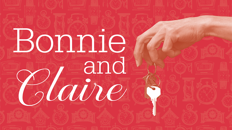 Bonnie and Claire show illustration Image