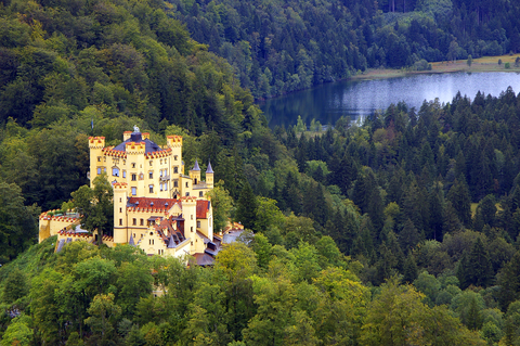 Hohenschwangau in Bayern Germany photo by Enricoagostoni Dreamstime