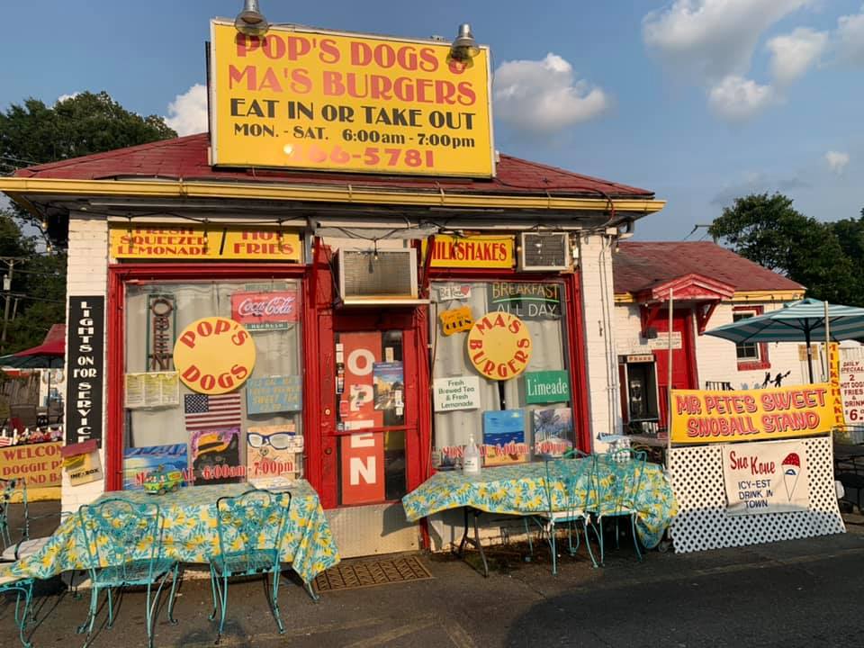 Food writer Steve Cook shares a tiny spot that serves some of the best grilled burgers and hot dogs in Richmond, Pop's Dogs & Ma's Burgers.