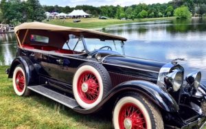 classic car by the lake at Rassawek. From a thought-provoking play to a benefit with local music, there's plenty do do in this week’s What’s Booming: Positive Vibes in Richmond. Image
