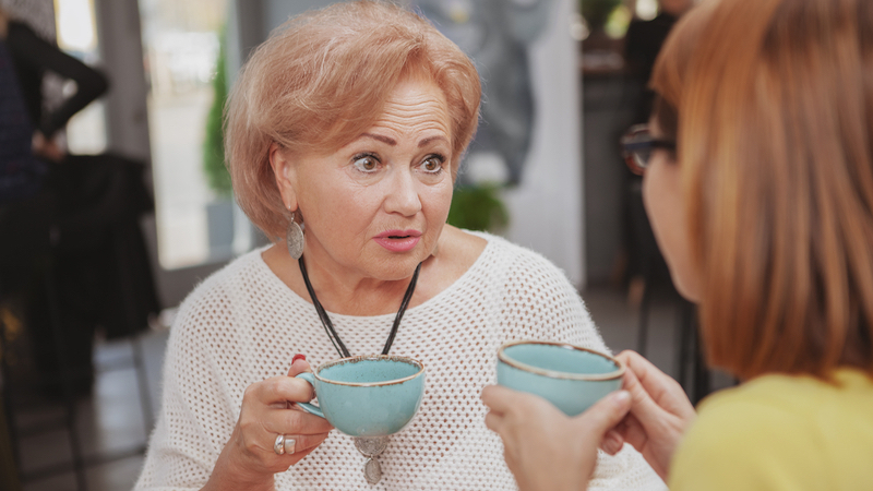 mother and adult daughter at coffee shop photo by Ihor Bulyhin Dreamstime. A mother learns that her 36-year-old daughter’s father isn’t who they thought. Should she tell the surprise DNA results? See what Ask Amy says.