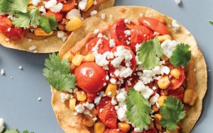 Roasted Corn and Tomato Tostadas, from America's Test Kitchen Image