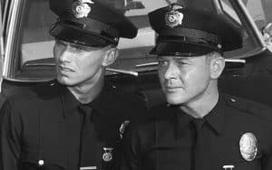Kent McCord and Martin Milner in Adam-12 - NBC publicity. Nostalgia writer Nick Thomas speaks with veteran actor Kent McCord on the fortuitous start to his career and several of his roles, including “The Adventures of Ozzie and Harriet” and most notably co-starring alongside Martin Milner (1931-2015) in “Adam-12.” Image