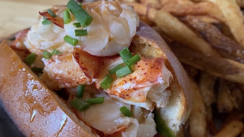Lobster roll with fries on the side. Food and travel writer Steve Cook stumbles upon an unexpected find near the Blue Ridge Mountains in Virginia: a restaurant teeming with seafood, Public Fish & Oyster in Charlottesville.