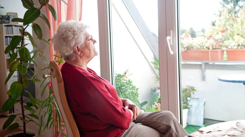 woman looking out of window Luna4 Dreamstime. In an excerpt from “The Kitchen Is Closed: And Other Benefits of Being Old,” Sandra Butler reflects upon what has changed, inside and out.