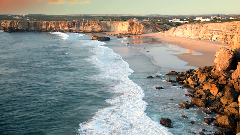 In Salema, Portugal, octopi are fished out of the sea as they have been for years and where family restaurants serve up seafood and service.