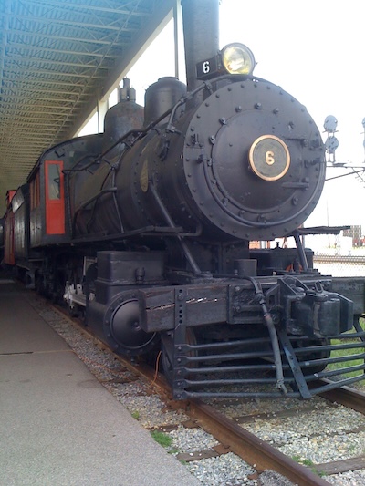 Locomotive at the Virginia Museum of Transportation, Roanoke. CREDIT: Annie Tobey. Savor fall in the Blue Ridge Mountains of Virginia