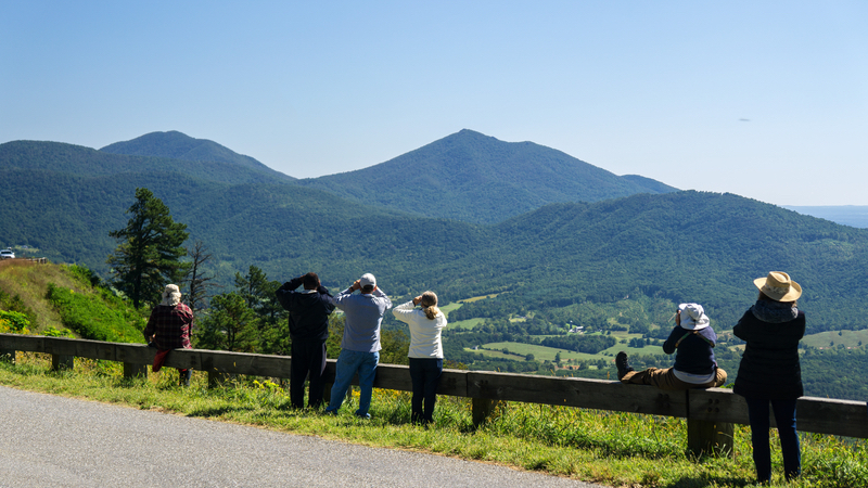 bird watching the annual hawk migration along the Blue Ridge Parkway. Larry Metayer, Dreamstime. Writer Martha Steger shares experiences as a newbie birder and offers benefits and birdwatching tips to help during the season for birding.