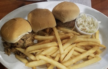 Richmond food and travel writer Steve Cook takes us to Chester for a local favorite, Brocks Bar-B-Que, and introduces us to the family behind the catering business and restaurant.