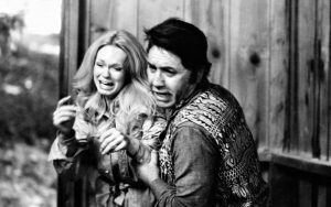 Lynda Day George with Michael Ansara in Day of the Animals - Montoro Productions. Whatever happened to Lynda Day George? You might recall her from “Mission: Impossible” or one of several horror films. Tinseltown Talks columnist Nick Thomas answers that question. Image