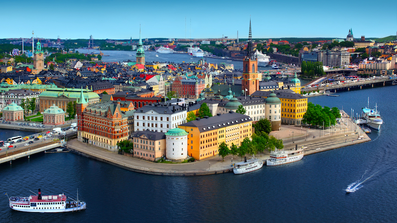 Stockholm, Sweden, highlights include the fika (coffee break), summertime military band parades, museums and other attractions in Gamla Stan. Image by Mikael Damkier, Dreamstime Image