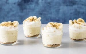 What’s better than a slice of pie, you ask? A pie in a jar, of course. America’s Test Kitchen shares their kitchen-tested recipe for Banana Cream Pie in a Jar. CREDIT: Kevin White/TNS. Image