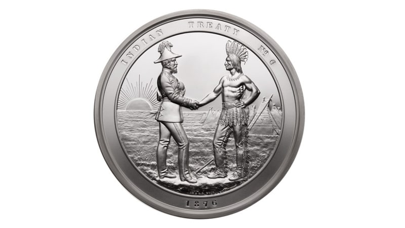 Treaty medal No. 6, 1876. Understanding differences between North American settlers and First Nations provides a basis for better partnerships with Indigenous peoples. Image