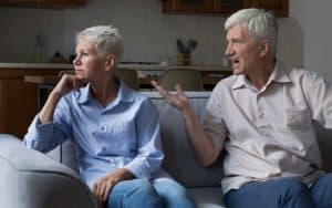 angry husband yelling at wife. Image by Fizkes. Married, in her mid-60s, and her husband doesn’t want her to take a girls’ trip with her sister. See what advice columnist Amy Dickinson advises in this issue of “Ask Amy.” Image