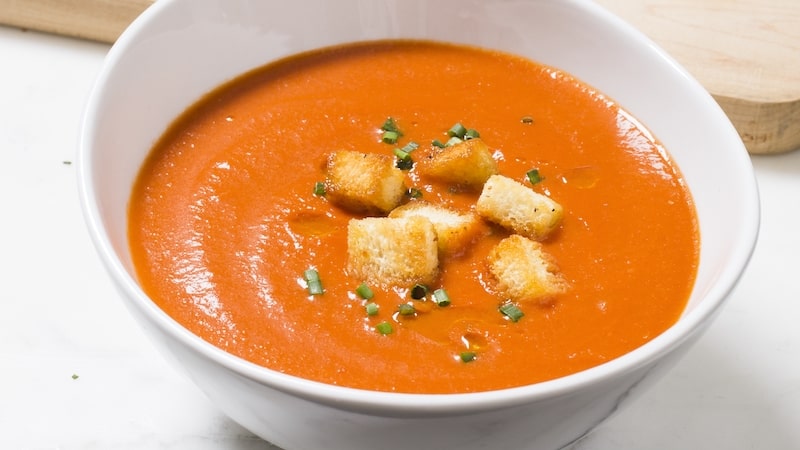 With this easy homemade Creamless Creamy Tomato Soup, you can have the warm goodness of soup with none of the guilt.
