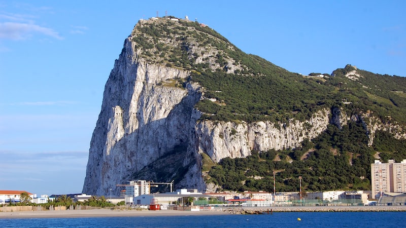The craggy, famous Rock of Gibraltar overlooks its namesake town below.. Travel writer Rick Steves takes us to British Gibraltar, the rock and the territory, and gives an overview of what visitors can expect.