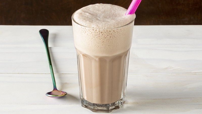 America’s Test Kitchen brings us their tested recipe for New York Chocolate Egg Cream, the Big Apple classic, along with the possible stories behind the drink. Image