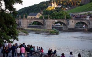 Historic Würzburg experienced darkness and light. Rick Steves shares storied highlights including Franconian wineries created to aid seniors. Image