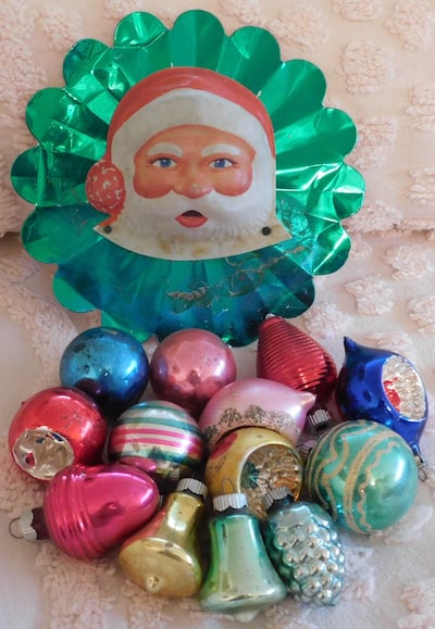 Mother's Christmas decorations