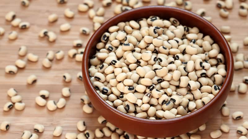 black-eyed peas in a bowl. Image by Stepan Popov. Black-eyed peas are a Southern thing, and it’s considered good luck to eat them on New Year’s Day, in Hoppin' John or other preparations.