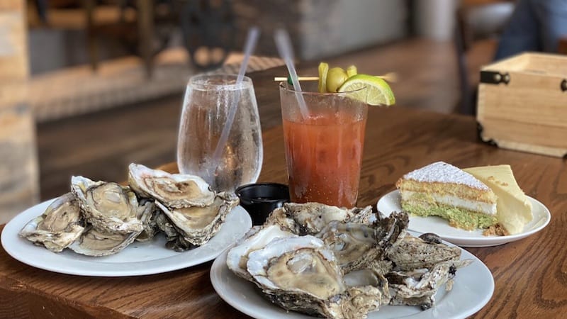 Brunch with raw oysters, a Bloody Mary, and more. Brunch at Grain at The Main put an end to Steve Cook's plans to explore Norfolk, VA. But oh, it warmed the cockles of his heart and belly!