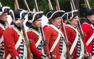 British Revolutionary soldier reenactors. More of What’s Booming in Richmond, Virginia, from January 5 to 11: music, lectures and reenactors, museums, craft mead and cider, and more! Image