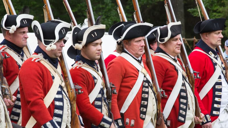 British Revolutionary soldier reenactors. More of What’s Booming in Richmond, Virginia, from January 5 to 11: music, lectures and reenactors, museums, craft mead and cider, and more! Image
