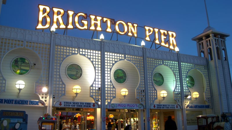 Brighton Pier. Image by Rick Steves. Travel writer Rick Steves shares his take on finding history, opulence, and fun in Brighton, England, attracting Londoners since 1840. Image