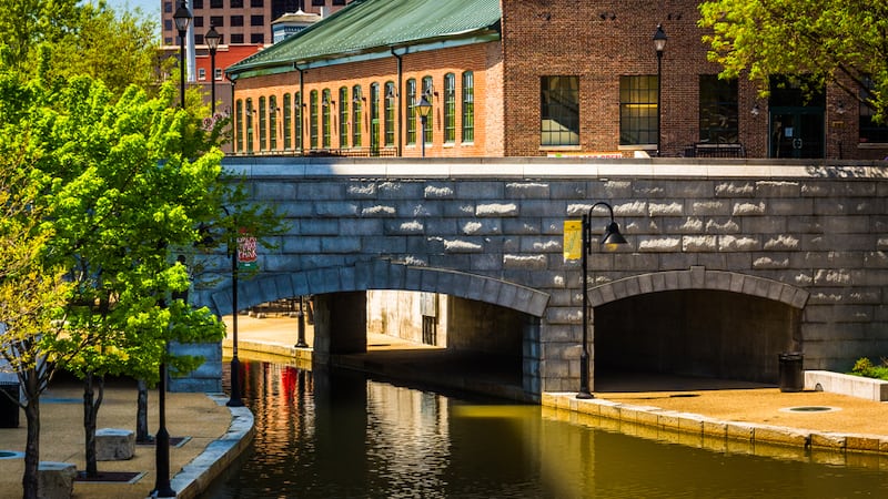 Richmond Canal image, Virginia