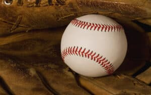 old baseball glove and ball. Image by Savannah1969. for article on memories of baseball in the 1950s Image