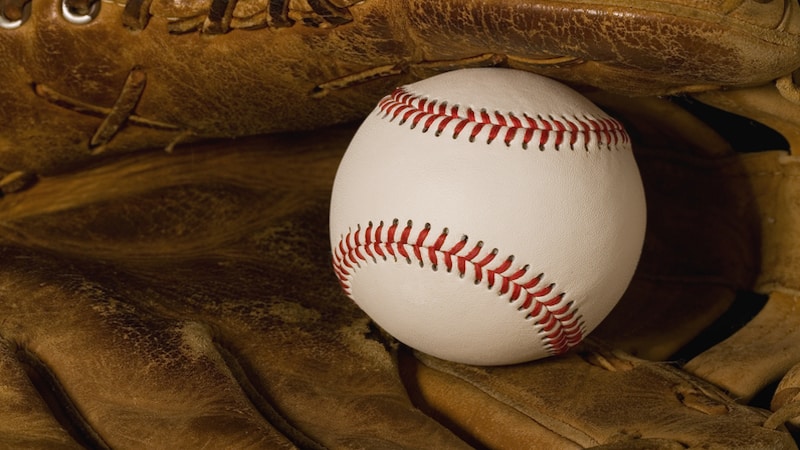 old baseball glove and ball. Image by Savannah1969. for article on memories of baseball in the 1950s