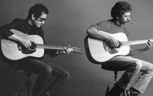 AJ Croce and his late father, Jim Croce, for the Croce Plays Croce concert event. Run for doggies, dance with bagpipers, learn from spunky women, and tap your toes: “What’s Booming RVA: Notes of Nostalgia.” Image