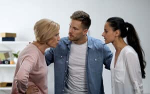 family argument with son, his wife, and the mother-in-law. A mother-in-law feels she has been supportive of her son’s wife but is facing her daughter-in-law’s rejection. See what “Ask Amy” advises. Image